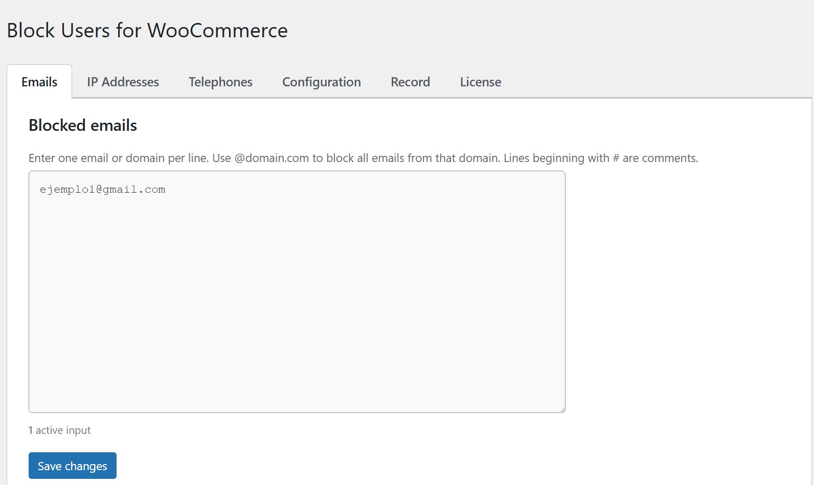Block Users in WooCommerce